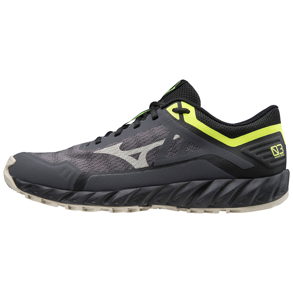 Panske Trail Bežecká Obuv Mizuno Wave Ibuki 3 Čierne Vypredaj FVHX31659